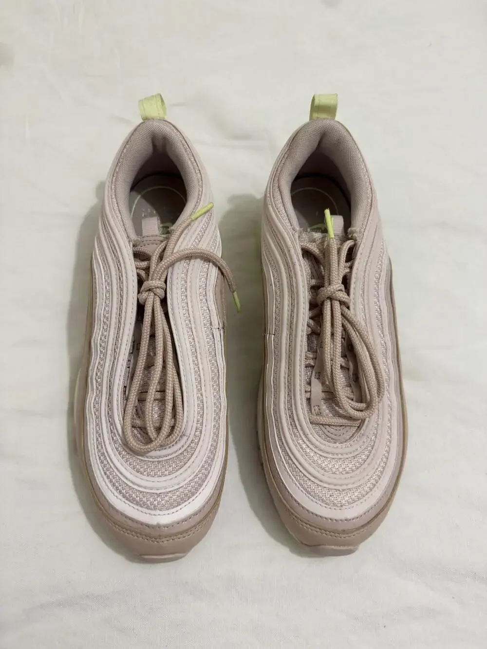 Nike Air Max 97 Women's Barely Rose Volt Sneakers CI7388-600